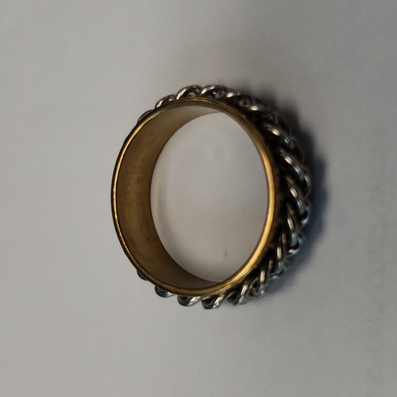 Mens - Chain Rings Stainless Steel Rings Hip Hop Size 11 - Picture 7 of 7